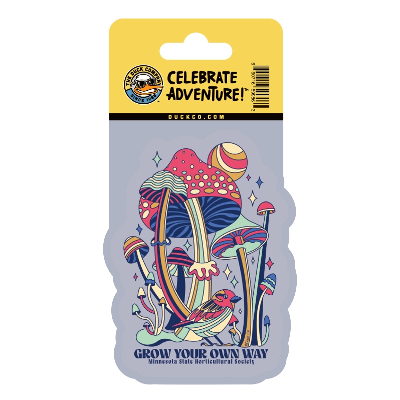 Product Description: Grow Your Own Way Sticker