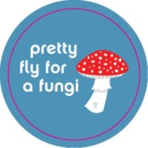 Product Description: Pretty Fly for a Fungi Sticker